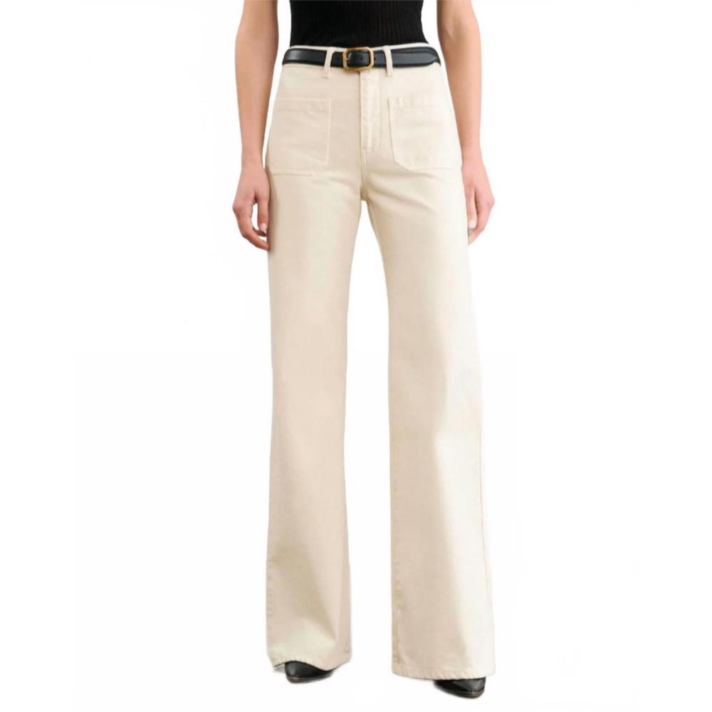 NEW NILI LOTAN florence pant in stone NWT SZ 00